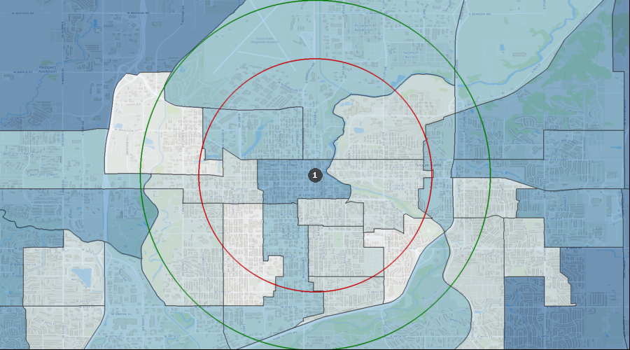 Sioux Falls, South Dakota - Projected Population Growth Rate